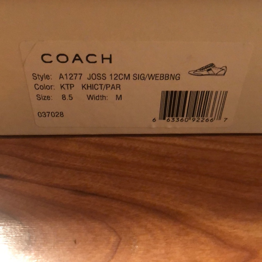 Coach Sneakers - Picture 4 of 4